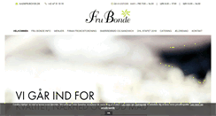 Desktop Screenshot of frubonde.dk
